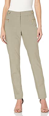 Calvin Klein Women's Straight Pants (Regular and Plus Sizes)