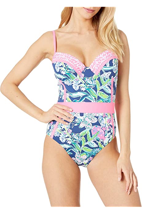 Palma One-Piece Deep Sea Navy Sway This Way Swim 2