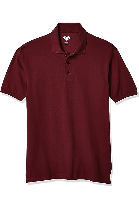 Men's Big Short-Sleeve Pique Polo Shirt