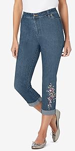 Girlfriend Stretch Jeans