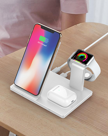 3 in 1 wireless charging station