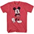 Disney Men's Full Size Mickey Mouse Distressed Look T-Shirt