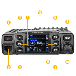 AT-778UV dual band two way radio