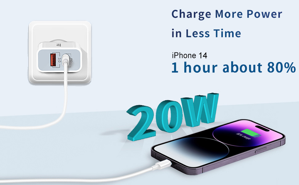 20W FAST CHARGING