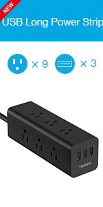 USB Long Power Strip