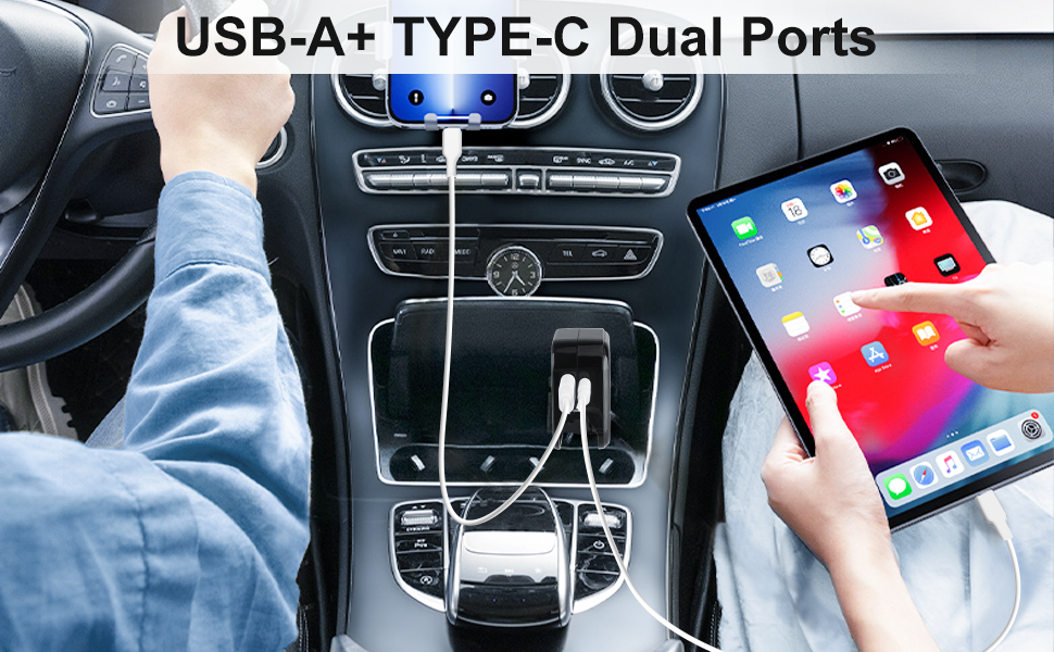 dual ports fast charger