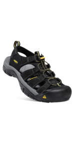 Men''s outdoor summer warm weather sandal rugged beach trail boat river ocean sea lake garden yard