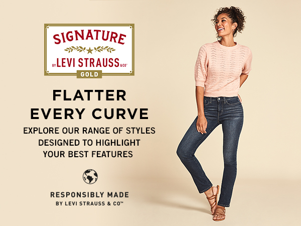 Signature Gold: Flatter Every Curve.