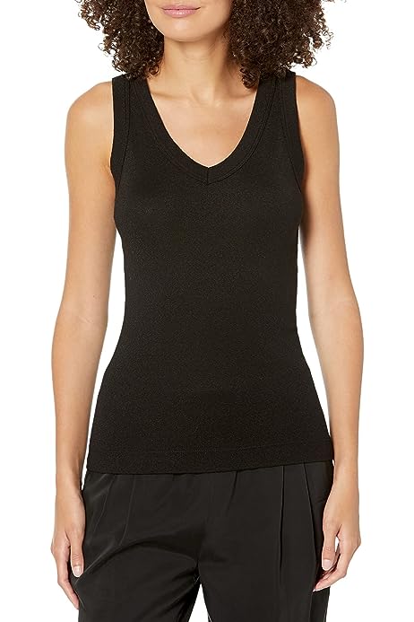 Maya V-Neck Wide Binding Tank