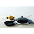 Le Creuset Toughened Nonstick PRO Cookware Set, 3 pc. (10&quot; Fry Pan, 4.25 qt. Saute Pan with Lid)