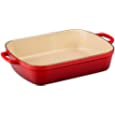 Le Creuset Enameled Cast Iron Signature Rectangular Roaster, 7 qt. (12.8&quot; x 18.7&quot;), Cerise