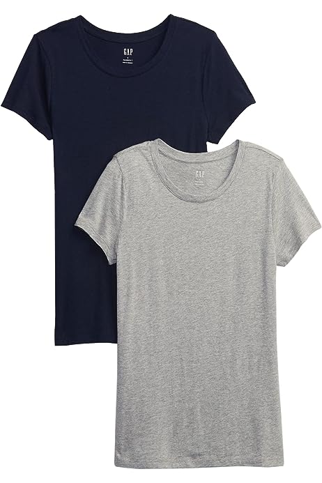 Women's 2-Pack Crewneck Favorite Tee T-Shirt