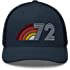 1972 72 Vintage Retro Aura Embroidered Trucker Hat | 50th Birthday Cap Gift Idea