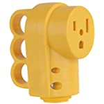 BISupply Power Plug 50 AMP - 250 Voltage Wall Outlet Extender Female Electrical Adapter Wall Plugs with Easy Unplug