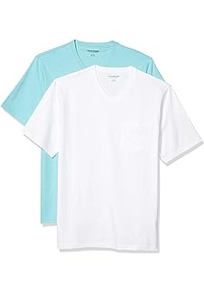 Loose-Fit Pocket V-Neck