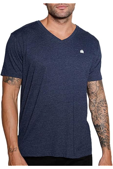 Premium V Neck T Shirts for Men - Modern Fitted Tees S - 2XL Vneck Undershirts