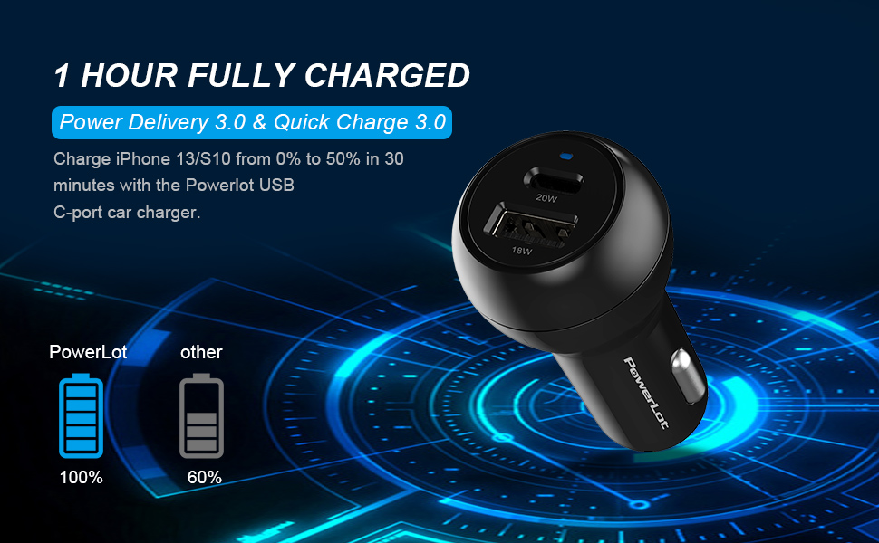 QC 3.0 car charger