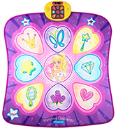 SUNLIN Dance Mat Toys for Girls Ages 3-10 | Dance Pad with LED Lights, Adjustable Volume, 9 Built...