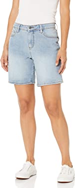 Gloria Vanderbilt Women's 3/4 Thigh 8" Relaxed Fit Short