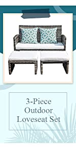 Loveseat Set