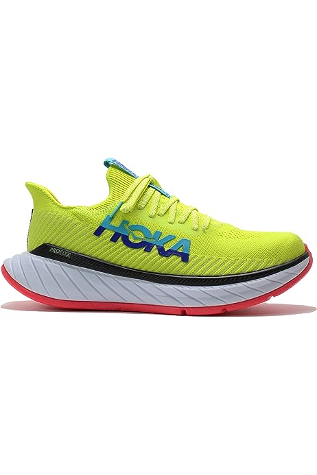 Hoka Carbon X 3 Men's Racing Running Shoe - Evening Primrose/Scuba Blue - Size 13