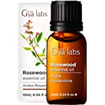 Gya Labs Rosewood Essential Oil (10ml) - Woodsy, Floral &amp; Comforting Scent