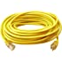 Southwire 2588SW0002 Outdoor Cord-12/3 SJTW Heavy Duty 3 Prong Extension Cord-for Commercial Use (50', Yellow), 50 Feet