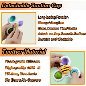 Suction Cup Spinner Toys 