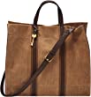 Fossil Women's Carmen Leather Tote Purse Handbag