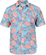 Men's Bright Hawaiian Shirts for Spring Break and Summer - Horizontal Stretch Aloha Shirt for Guys