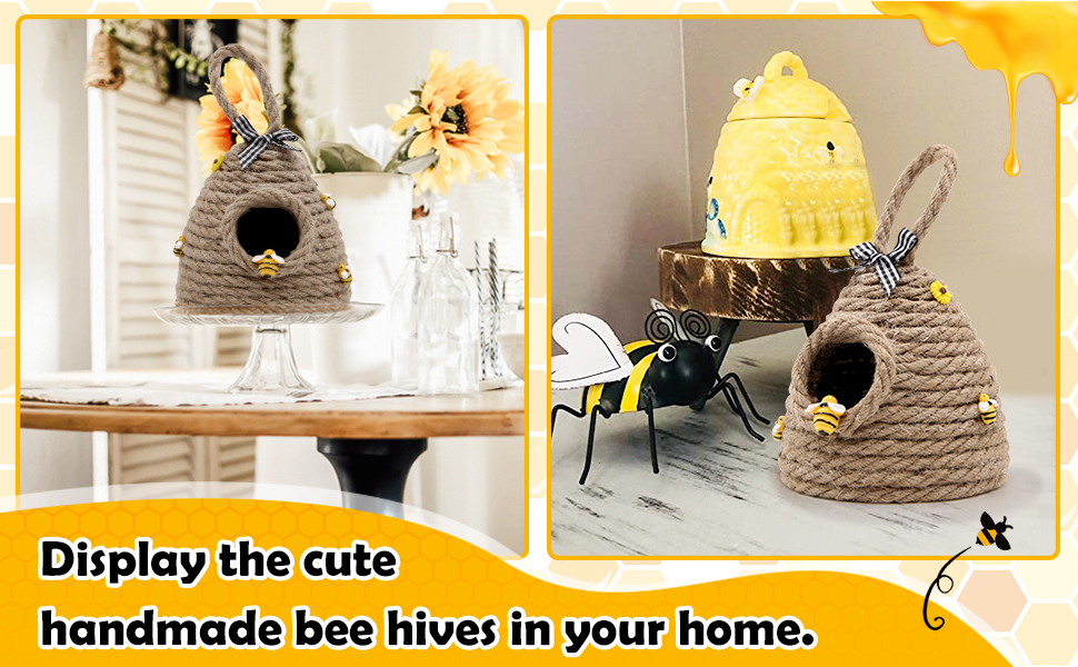 Bee Spring Farmhouse Coffee Table Decor