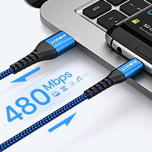 1ft usb mciro cable charging