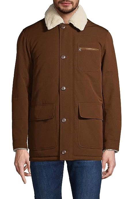 Men's Sherpa Fleece Lined Barn Coat