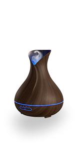 Everlasting Comfort Essential Oils Diffuser (Dark Wood)