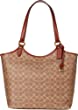 COACH Coated Canvas Signature Day Tote