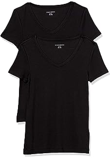 2-Pack Slim-Fit Short-Sleeve V-Neck T-Shirt