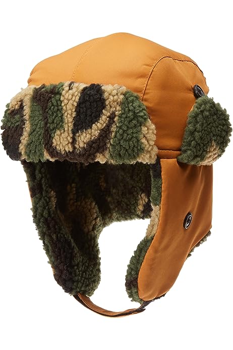 Kids' Little Fleece Sherpa Lined Trapper Hat