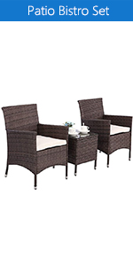 Patio Bistro Set