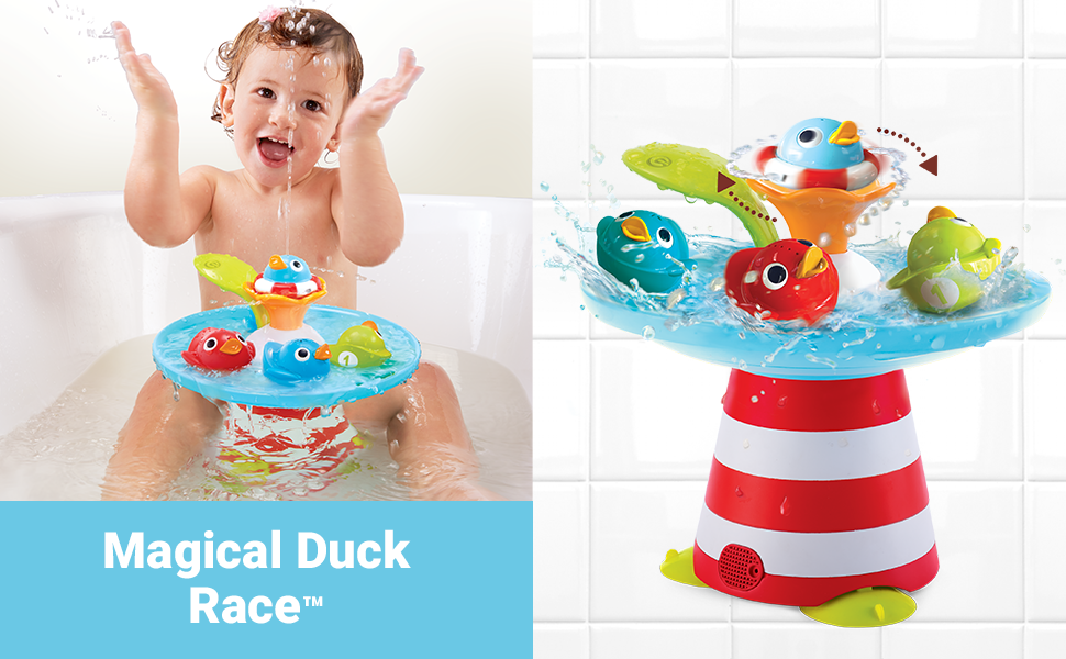 Magical Duck Race Bath Toy