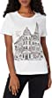 Karl Lagerfeld Paris Women's Short Sleeve Corner City Scene Tee