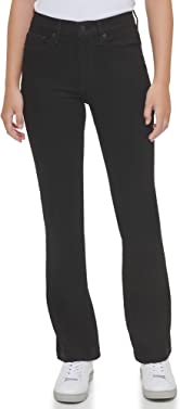 Calvin Klein Women's Super High Rise Straight Denim