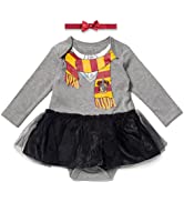 Warner Bros. Harry Potter Hermione Girls'' Gryffindor Costume Dress & Headband Set