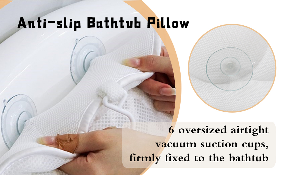 bathtub pillow