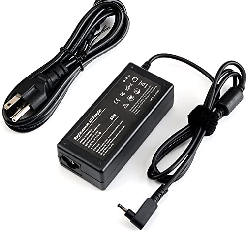 65W AC Laptop Adapter for Acer Chromebook R11 14 15 CB3-111 CB3-131 CB3-431 CB3-532 CB3-532-C47C CB3-532-C8DF CB3-431-C5EX N15Q9 A13-045N2A A11-065N1A N15q8 N16p1 Power Supply Cord