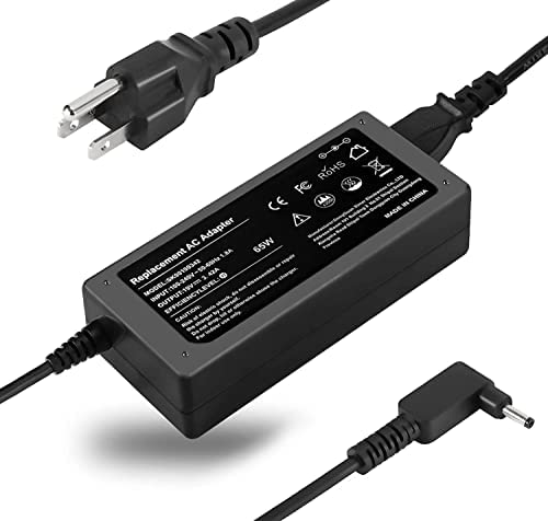 N15Q8 N15Q9 N16P1 65W 19V 3.42A Charger Replacement for Acer Laptop AC Adapter A13-045N2A A11-065N1A Pa-1450-26 Aspire 1 5 R15 Slim A515-54 Chromebook C740 Spin 1 3 5 Swift 3 Power with Cord