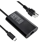 90W Laptop Charger USB Type C for Dell XPS 13 12, Precision 5530 2in1, 3540, 3550, 5550, 5750, La...