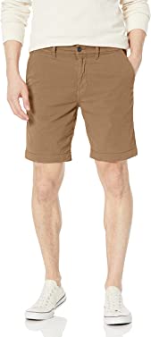 Lucky Brand Men's 9" Stretch Twill Flat Front Short