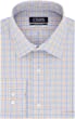 Chaps Men's Dress Shirt Regular Fit Stretch Check