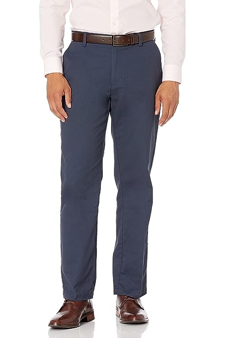 Men's Classic-Fit Wrinkle-Resistant Flat-Front Chino Pant (Available in Big & Tall)