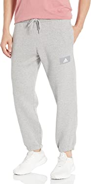 adidas Men's Essentials Feelvivid Cotton Fleece Straight Leg Sweatpants